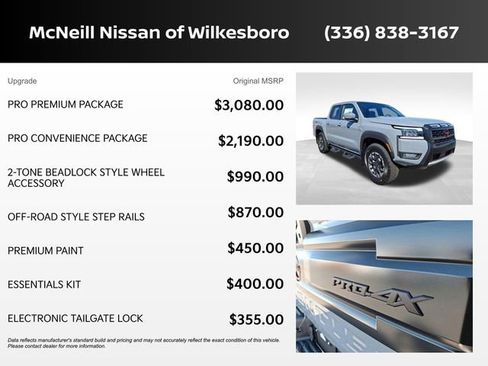 New 2025 Nissan Frontier PRO-4X w/ Pro Premium Package image 5