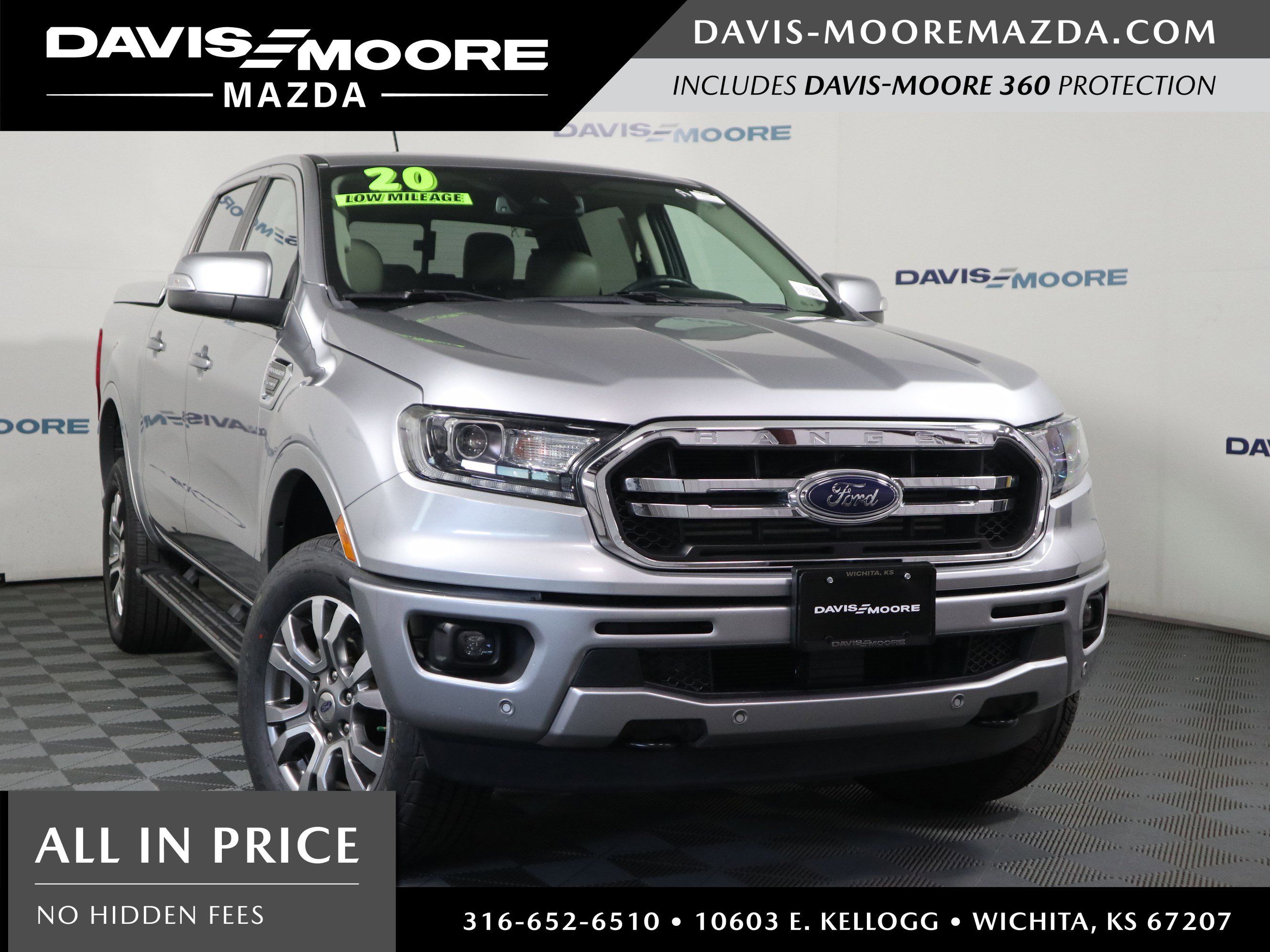 Used 2020 Ford Ranger Lariat w/ Technology Package RWD image 1