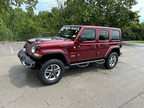 Certified 2021 Jeep Wrangler Unlimited Sahara AWD/4WD image 16