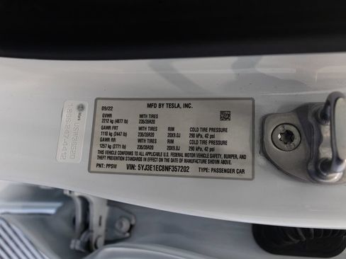 Used 2022 Tesla Model 3 Performance AWD/4WD image 37