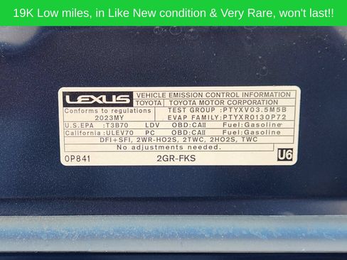 Used 2023 Lexus ES 350 Ultra Luxury FWD image 12