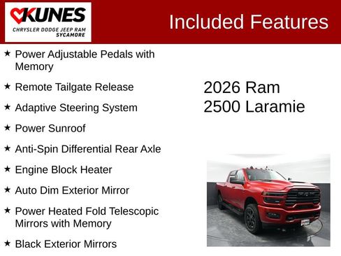 New 2026 RAM 2500 Laramie w/ Night Edition AWD/4WD image 3