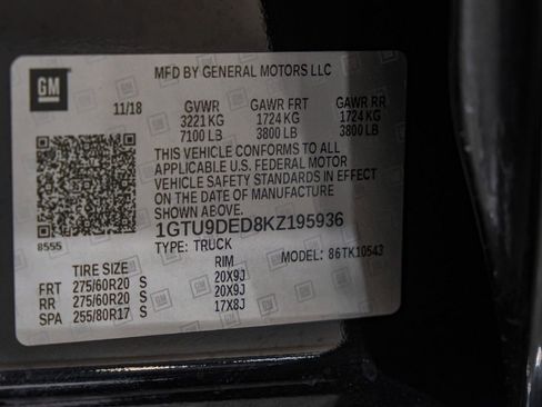 Used 2019 GMC Sierra 1500 SLT image 65