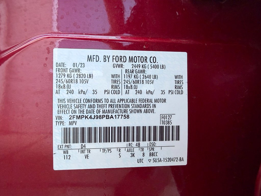 Used 2023 Ford Edge SEL AWD/4WD image 17