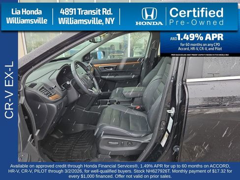 Certified 2022 Honda CR-V EX-L image 9