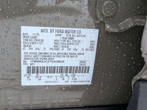 New 2026 Ford Explorer Tremor w/ Tremor Ultimate Package image 26