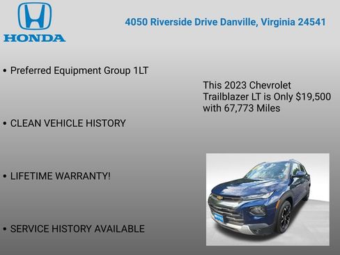 Used 2023 Chevrolet TrailBlazer LT FWD image 7