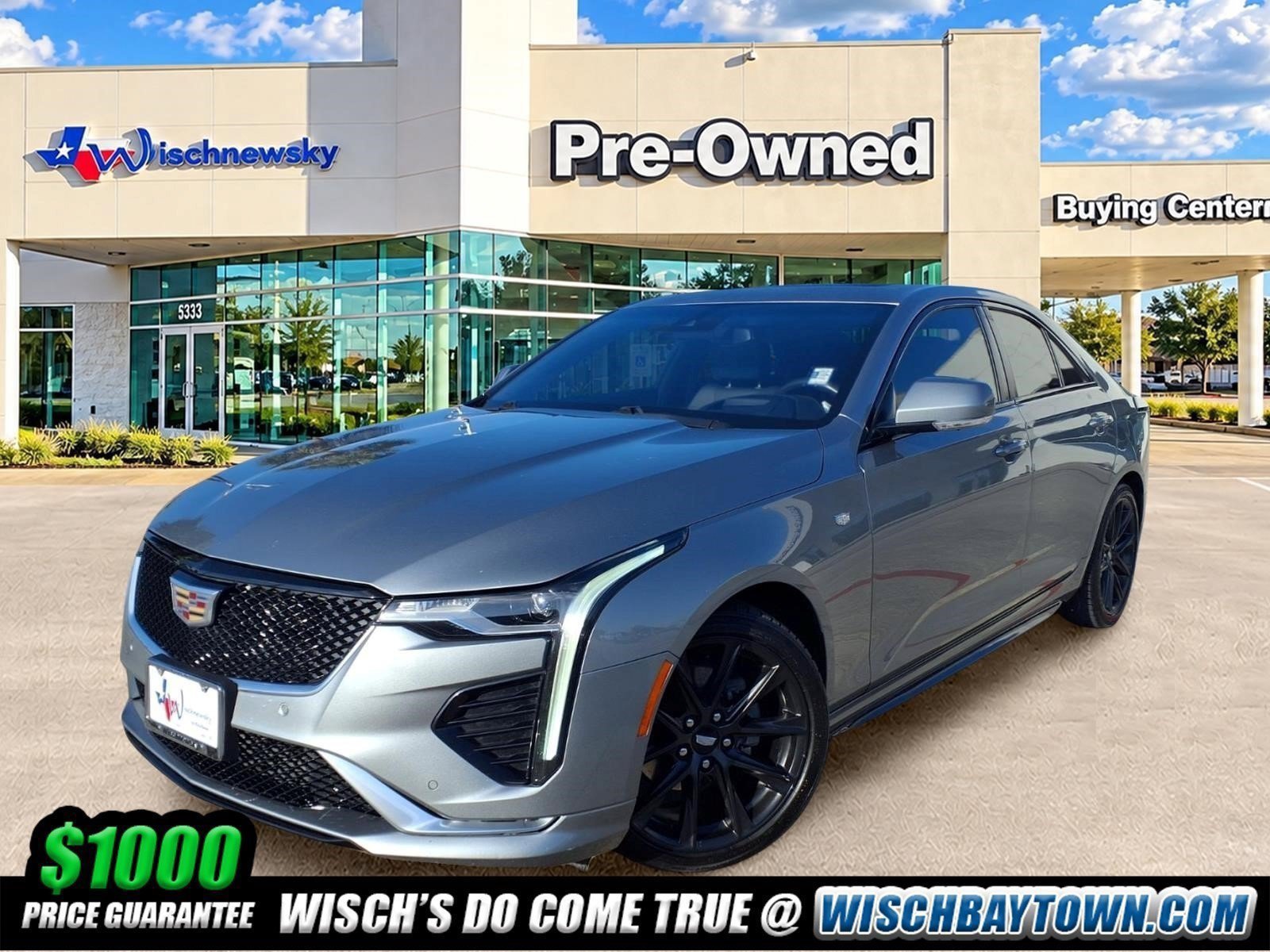 Used 2023 Cadillac CT4 Sport w/ Technology Package RWD image 1