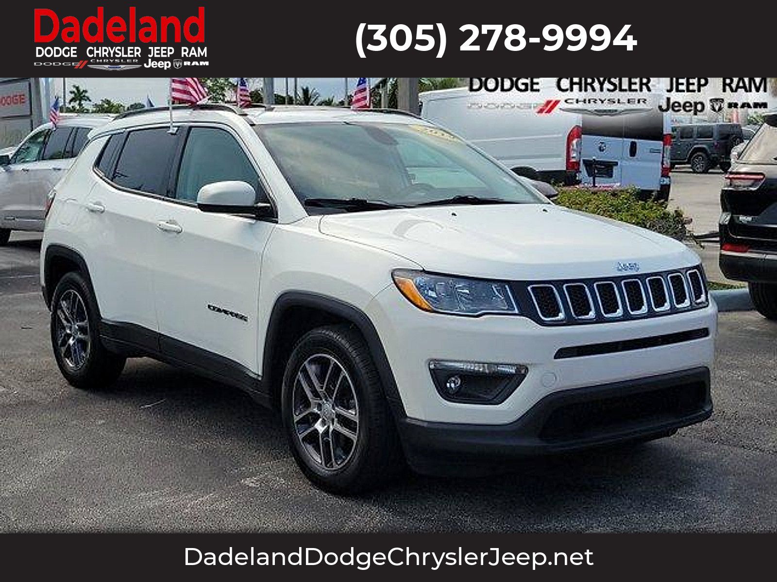Certified 2019 Jeep Compass Latitude w/ Popular Equipment Group FWD image 1