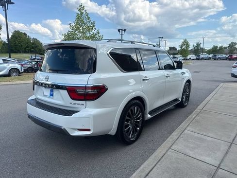 Used 2021 Nissan Armada Platinum w/ Captain's Chairs Package AWD/4WD image 4