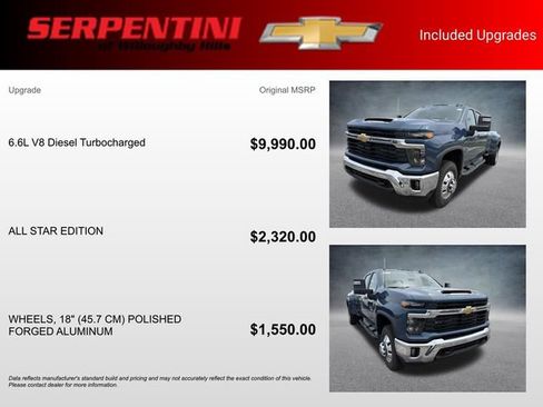 New 2026 Chevrolet Silverado 3500 LT w/ All Star Edition AWD/4WD image 24