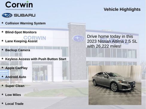 Used 2023 Nissan Altima 2.5 SL AWD/4WD image 6