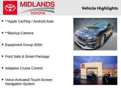 Used 2021 Ford Mustang GT Premium w/ Ford Safe & Smart Package RWD image 2