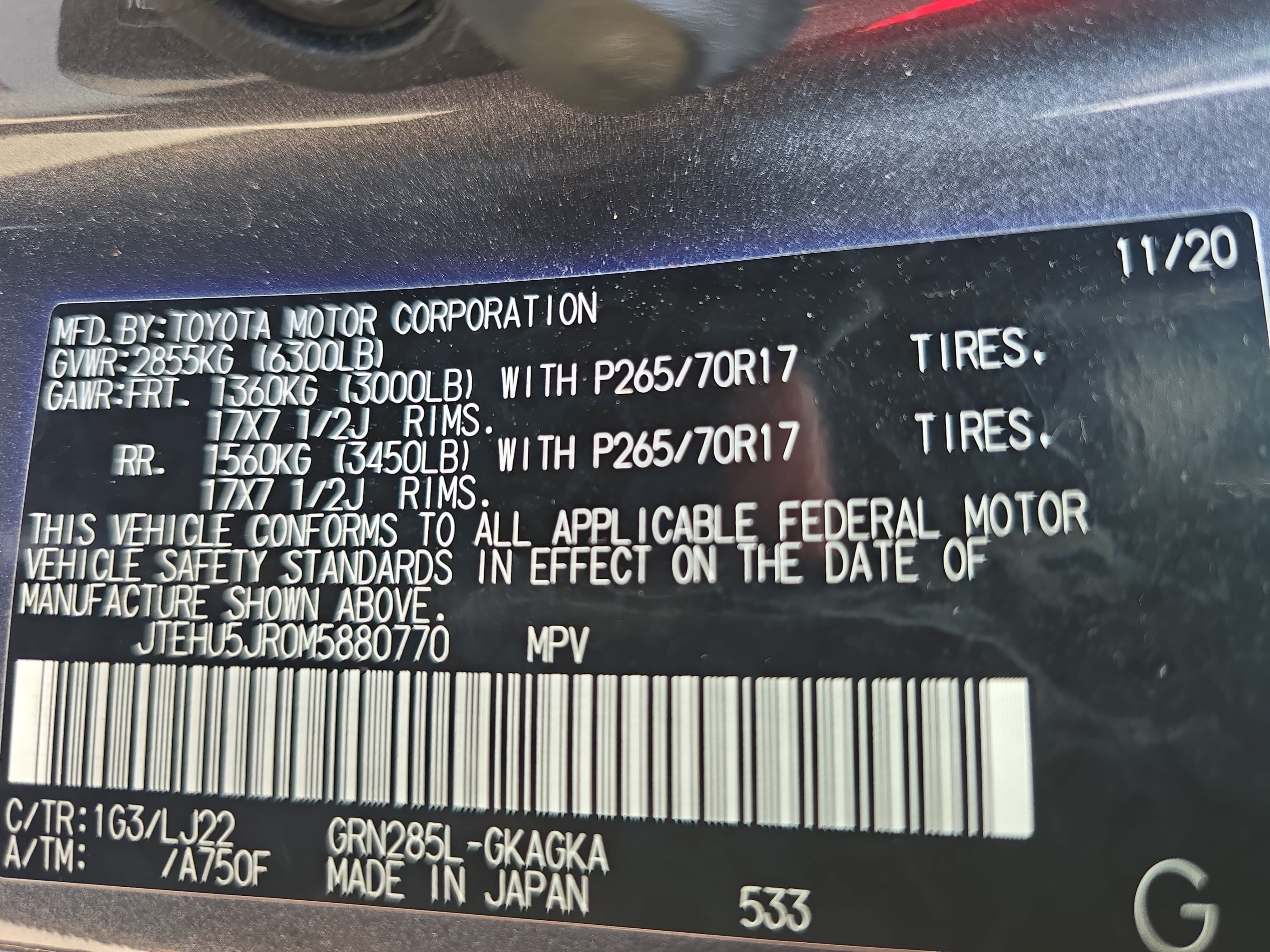 Used 2021 Toyota 4Runner Venture AWD/4WD image 31