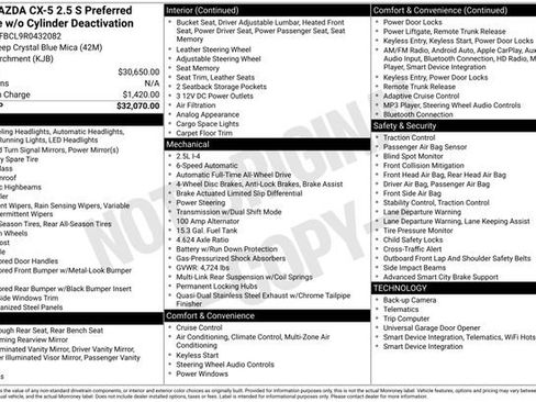 Used 2024 MAZDA CX-5 AWD 2.5 S w/ Preferred Package image 2