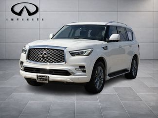 Used 2023 INFINITI QX80 Luxe w/ Cargo Package AWD/4WD video 1