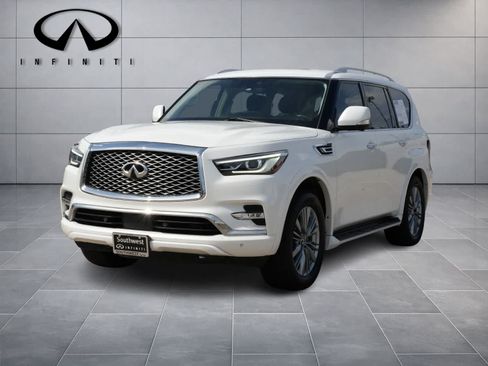 Used 2023 INFINITI QX80 Luxe w/ Cargo Package AWD/4WD image 1