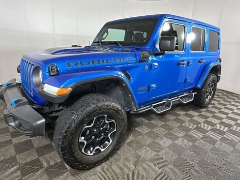 Used 2022 Jeep Wrangler Unlimited Rubicon 4xe w/ Cold Weather Group AWD/4WD image 7