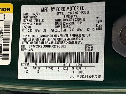 Used 2023 Ford Bronco Sport Badlands AWD/4WD image 31