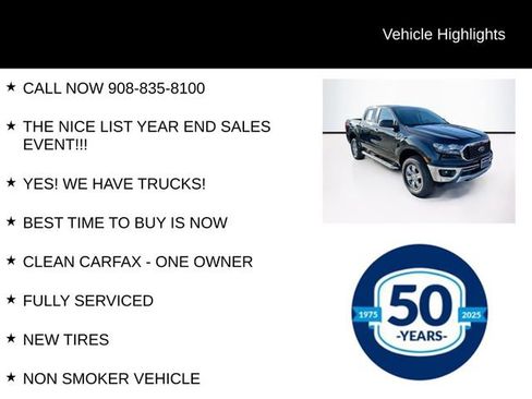 Used 2023 Ford Ranger XLT w/ Equipment Group 301A Mid image 7