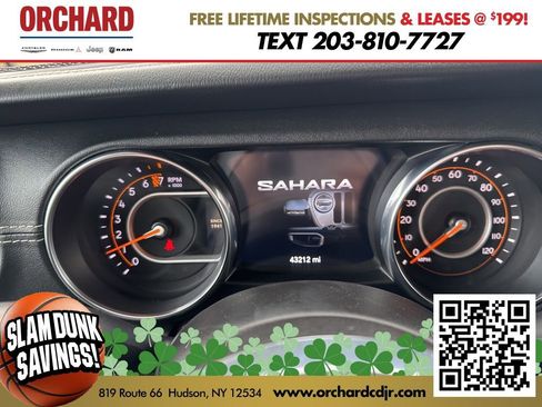 Used 2019 Jeep Wrangler Unlimited Sahara w/ Dual Top Group image 30