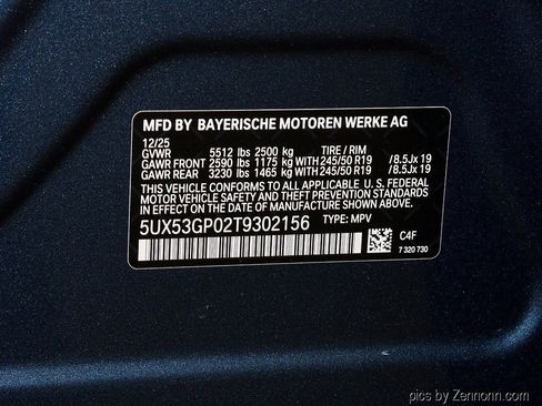 Used 2026 BMW X3 xDrive30i w/ M Sport Package AWD/4WD image 9
