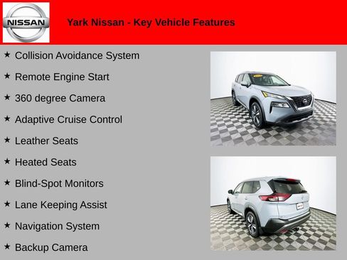 Used 2022 Nissan Rogue SL w/ SL Premium Package image 2