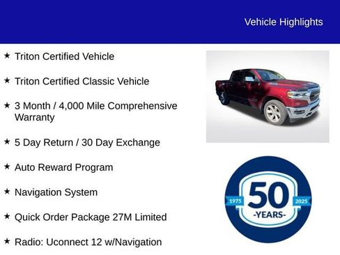 Used 2020 RAM 1500 Limited AWD/4WD image 5
