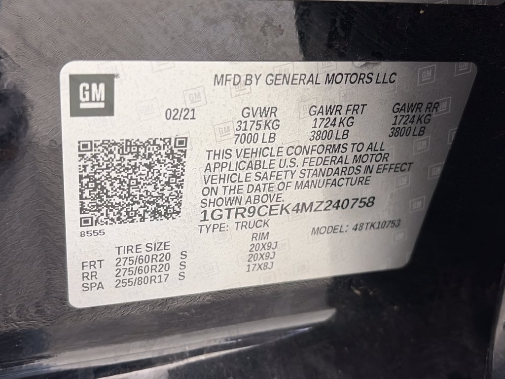 Used 2021 GMC Sierra 1500 Elevation AWD/4WD image 9