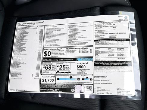 New 2027 BMW 550e xDrive AWD/4WD image 19