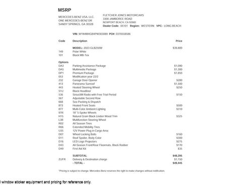 Used 2023 Mercedes-Benz GLB 250 image 3