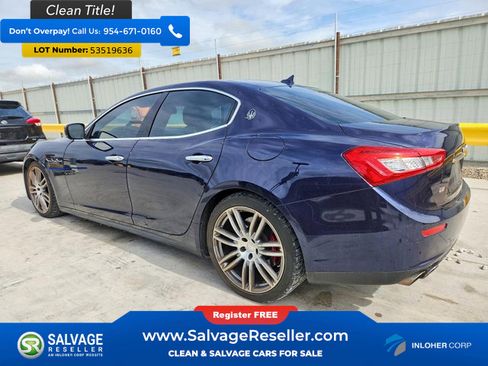 Used 2015 Maserati Ghibli S Q4 AWD/4WD image 3
