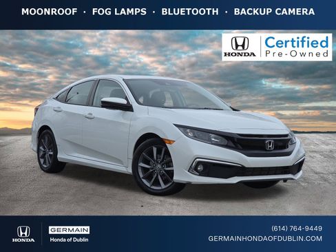 Used 2020 Honda Civic EX-L image 1