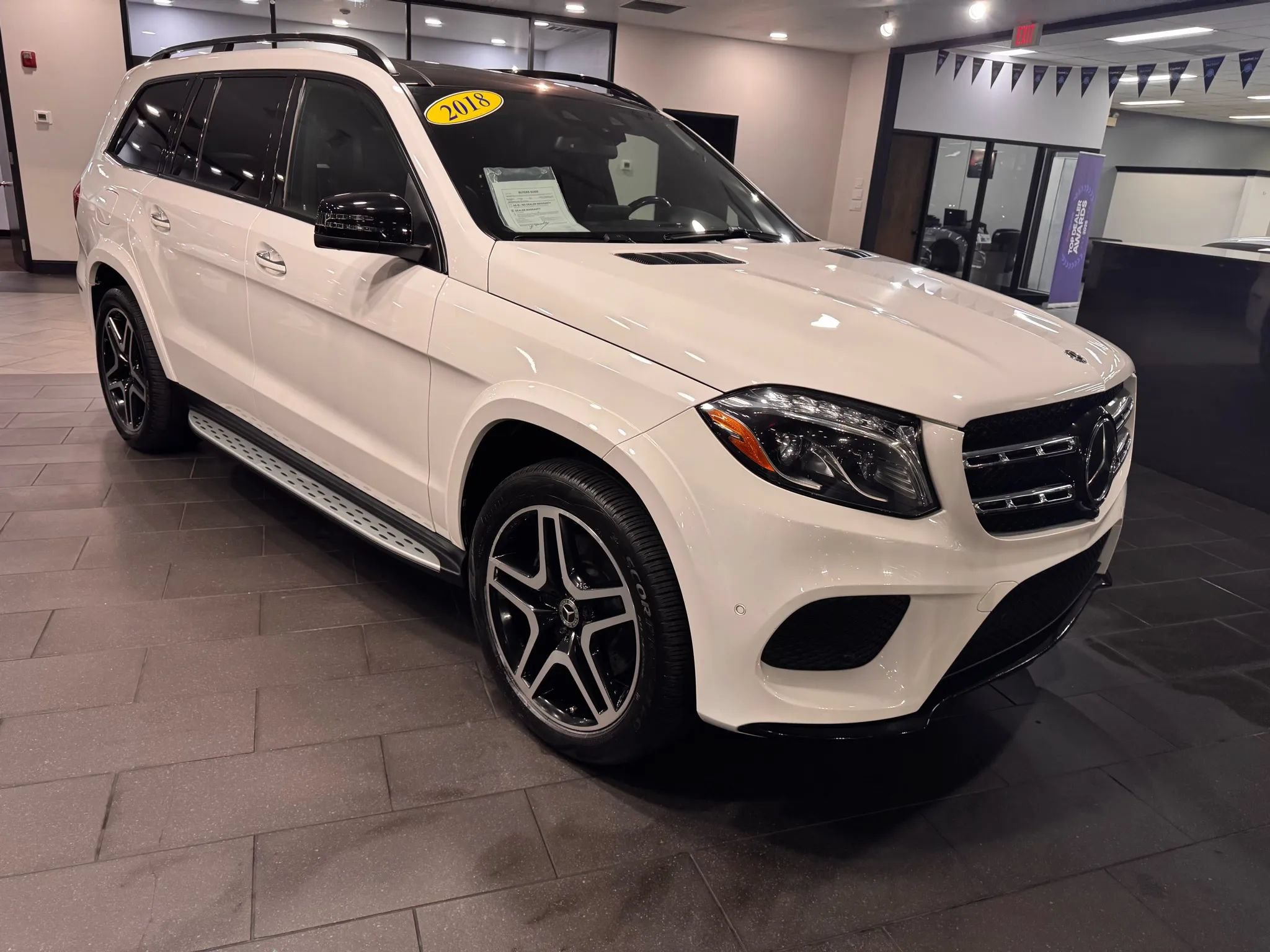 Used 2018 Mercedes-Benz GLS 550 4MATIC w/ Driver Assistance Package image 7