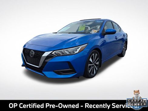 Used 2021 Nissan Sentra SV w/ SV Premium Package FWD image 3