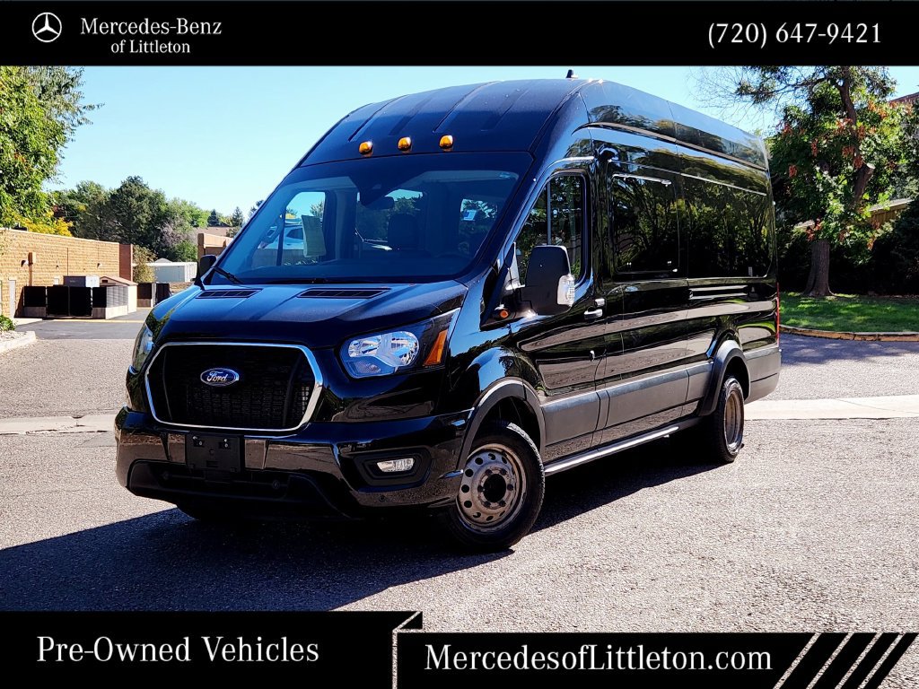 Used 2023 Ford Transit 350 XLT w/ Livery Package RWD image 1