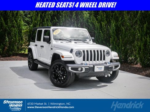 Used 2023 Jeep Wrangler Unlimited Sahara w/ Cold Weather Group AWD/4WD image 1