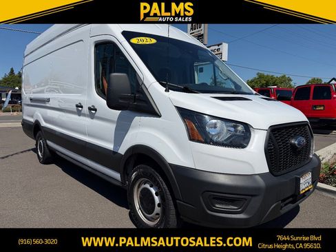 Used 2023 Ford Transit 250 148 High Roof Extended w/ Load Area Protection Package RWD image 1