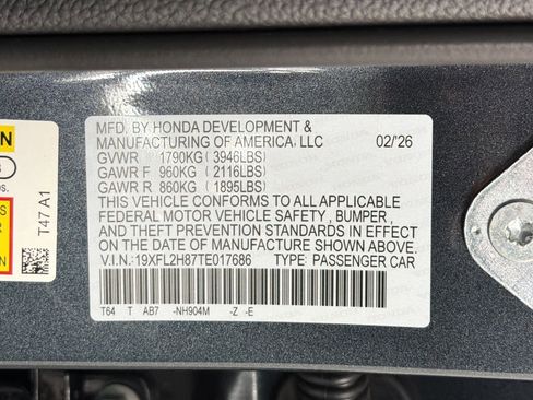 New 2026 Honda Civic Sport image 20