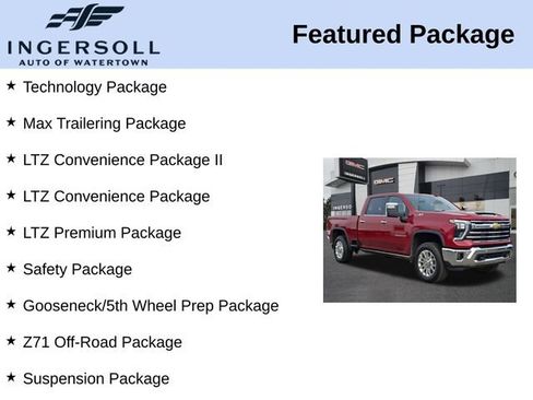 Used 2025 Chevrolet Silverado 2500 LTZ w/ LTZ Premium Package image 8