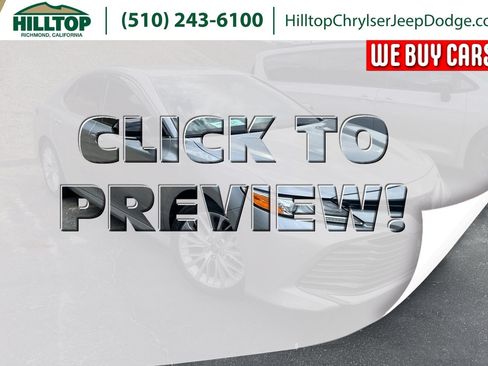 Used 2018 Toyota Camry XLE w/ Audio Package FWD image 1