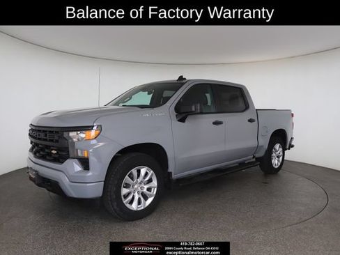 Used 2024 Chevrolet Silverado 1500 Custom AWD/4WD image 3