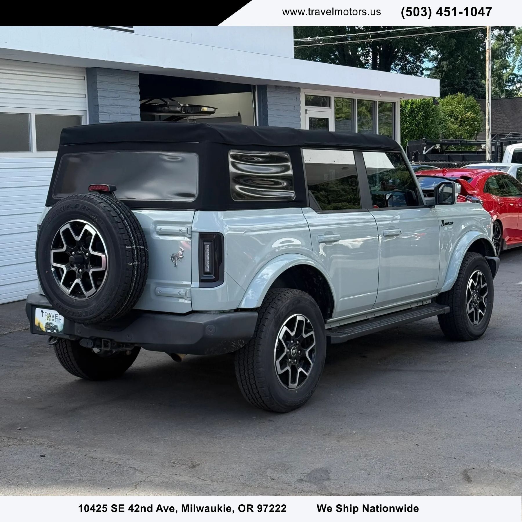 Used 2021 Ford Bronco Outer Banks AWD/4WD image 2