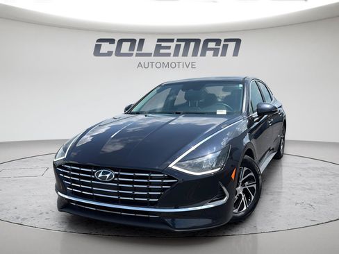 Used 2020 Hyundai Sonata Blue FWD image 1