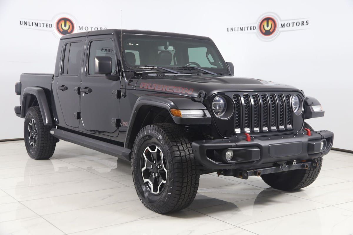 Used 2022 Jeep Gladiator Rubicon w/ LED Lighting Group AWD/4WD image 19