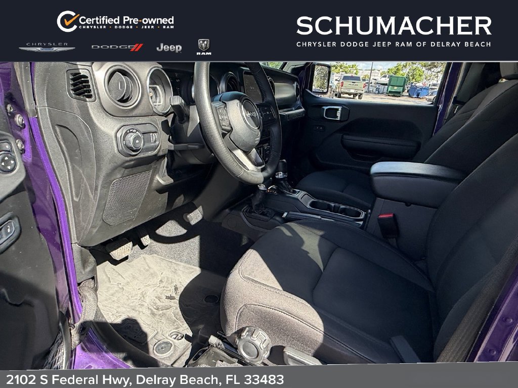 Certified 2023 Jeep Wrangler Unlimited Sport AWD/4WD image 13