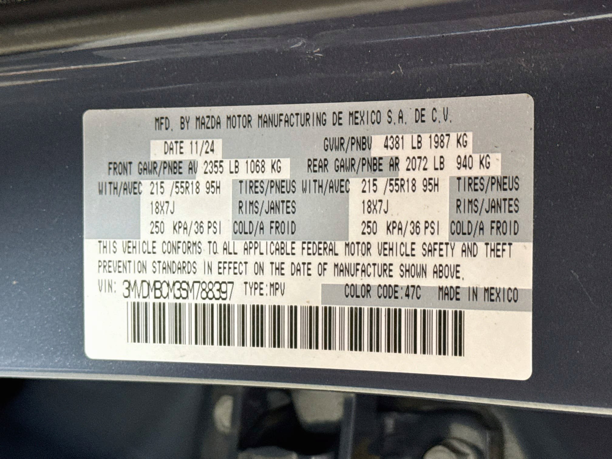 Used 2025 MAZDA CX-30 AWD 2.5 S w/ Preferred Package image 29