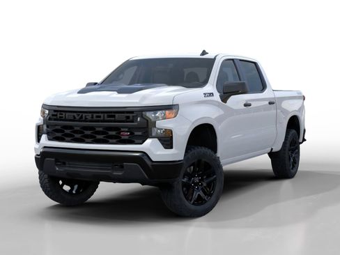 New 2026 Chevrolet Silverado 1500 Custom Trail Boss w/ Dark Appearance Package image 8