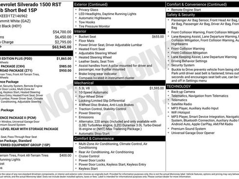 Used 2026 Chevrolet Silverado 1500 RST w/ All Star Edition Plus AWD/4WD image 36