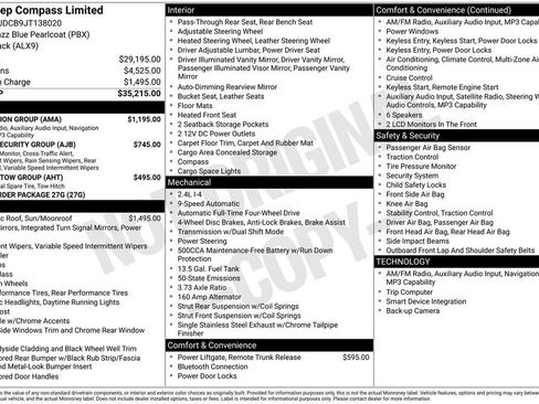 Used 2018 Jeep Compass Limited w/ Navigation Group image 4